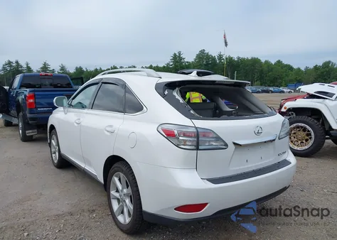 2012 Lexus Rx из США, поврежденный, VIN 2T2BK1BA1CC133550